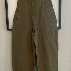 Topshop Olive Green Pants